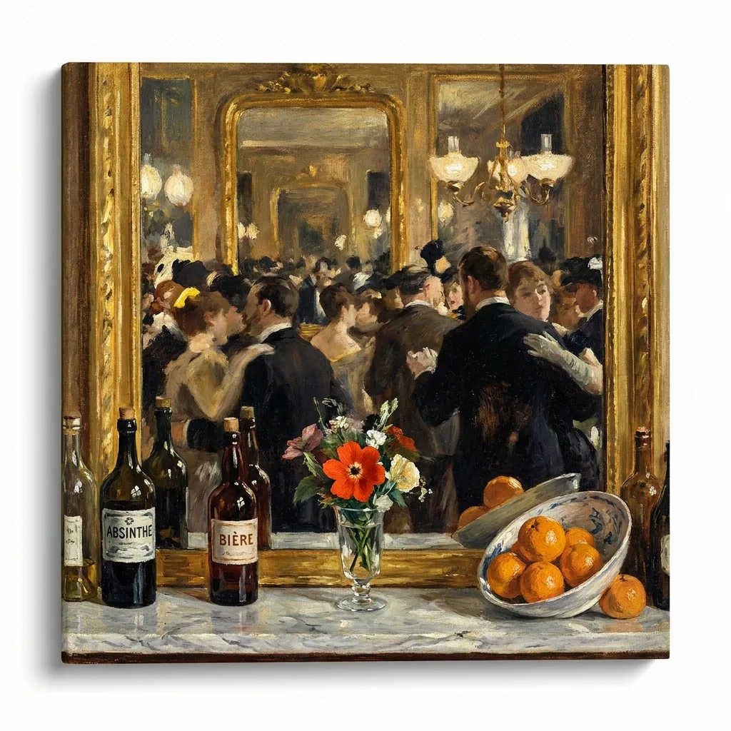 Café Interior, Evening